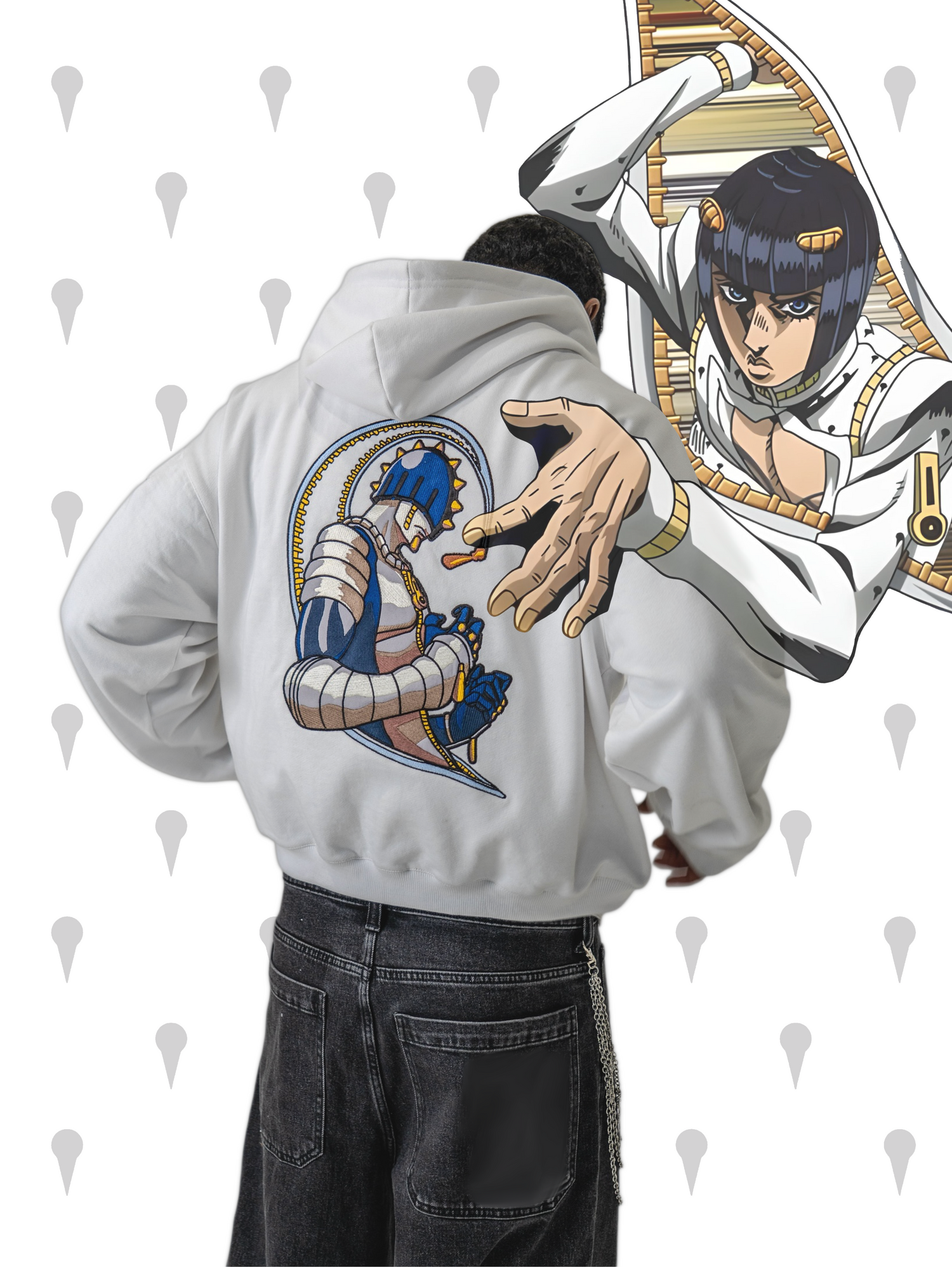 STICKY FINGERS ZIP-UP + FREE ITEM (READ DESCRIPTION)