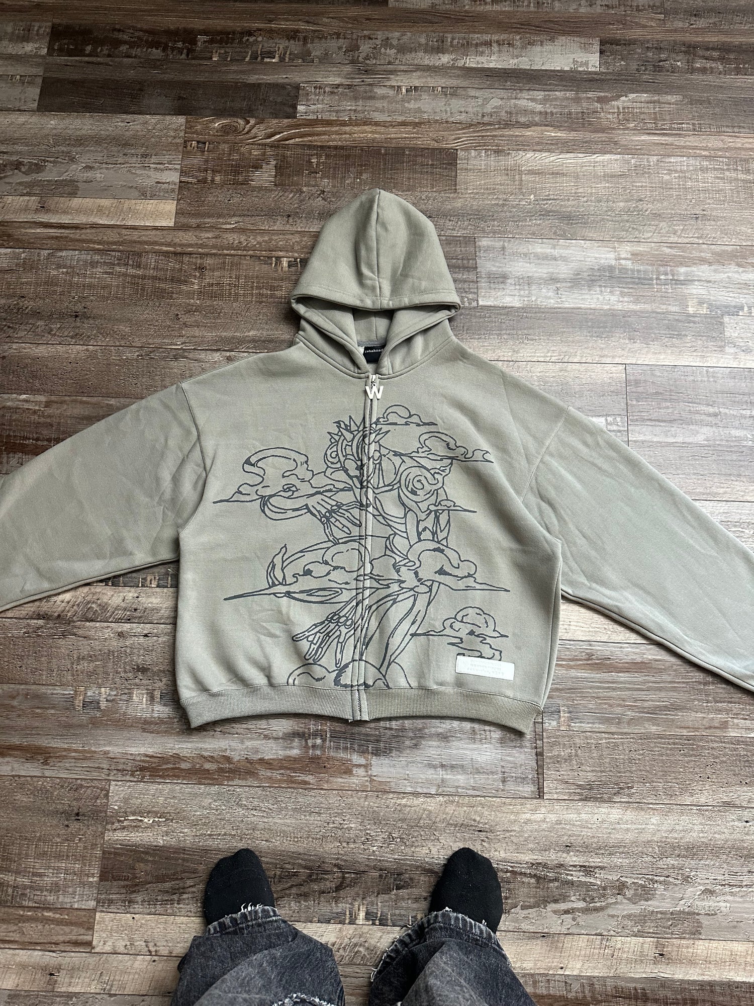 WEATHER REPORT ZIP-UP + FREE ITEM (READ DESCRIPTION)