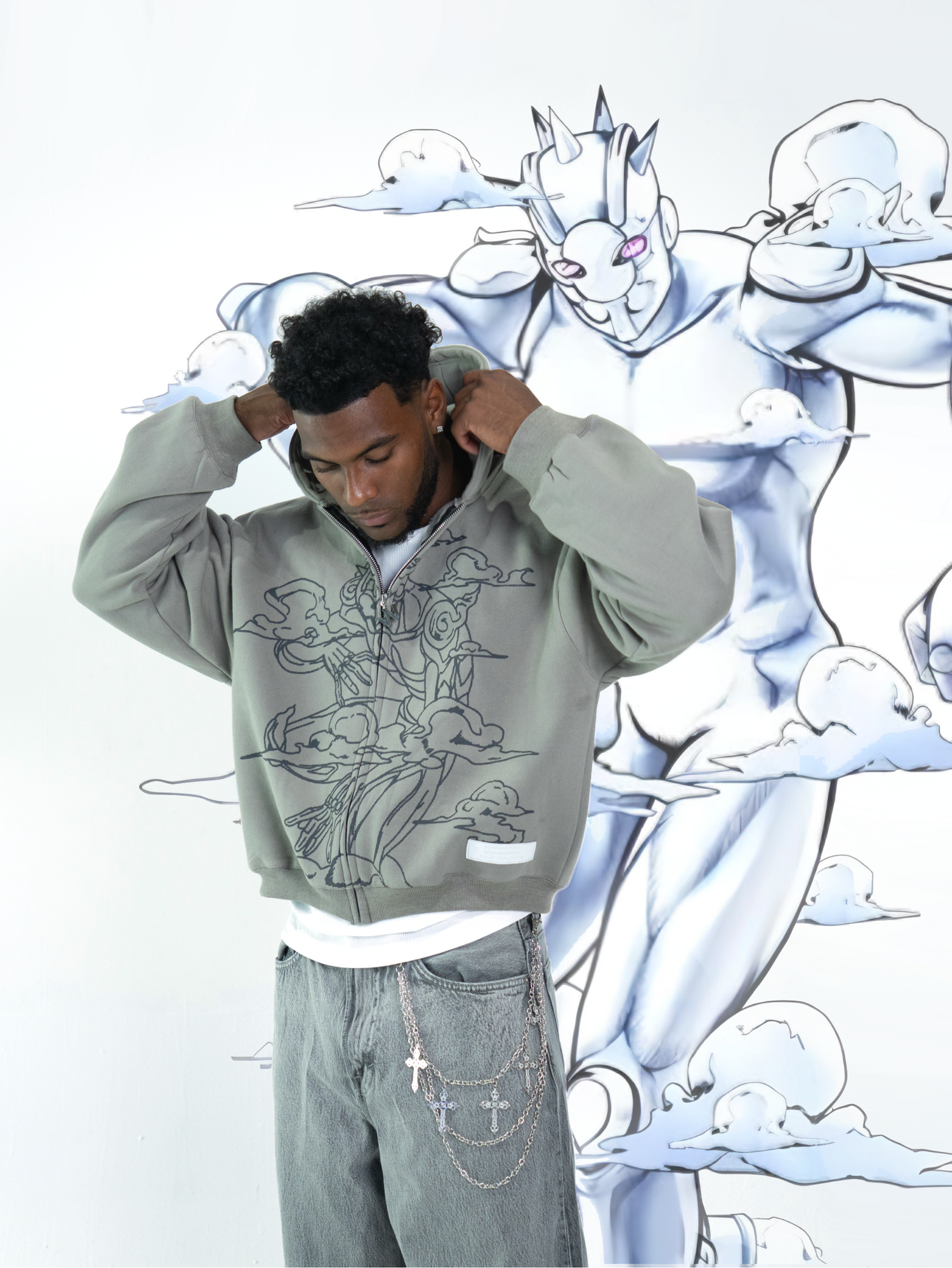 WEATHER REPORT ZIP-UP + FREE ITEM (READ DESCRIPTION)