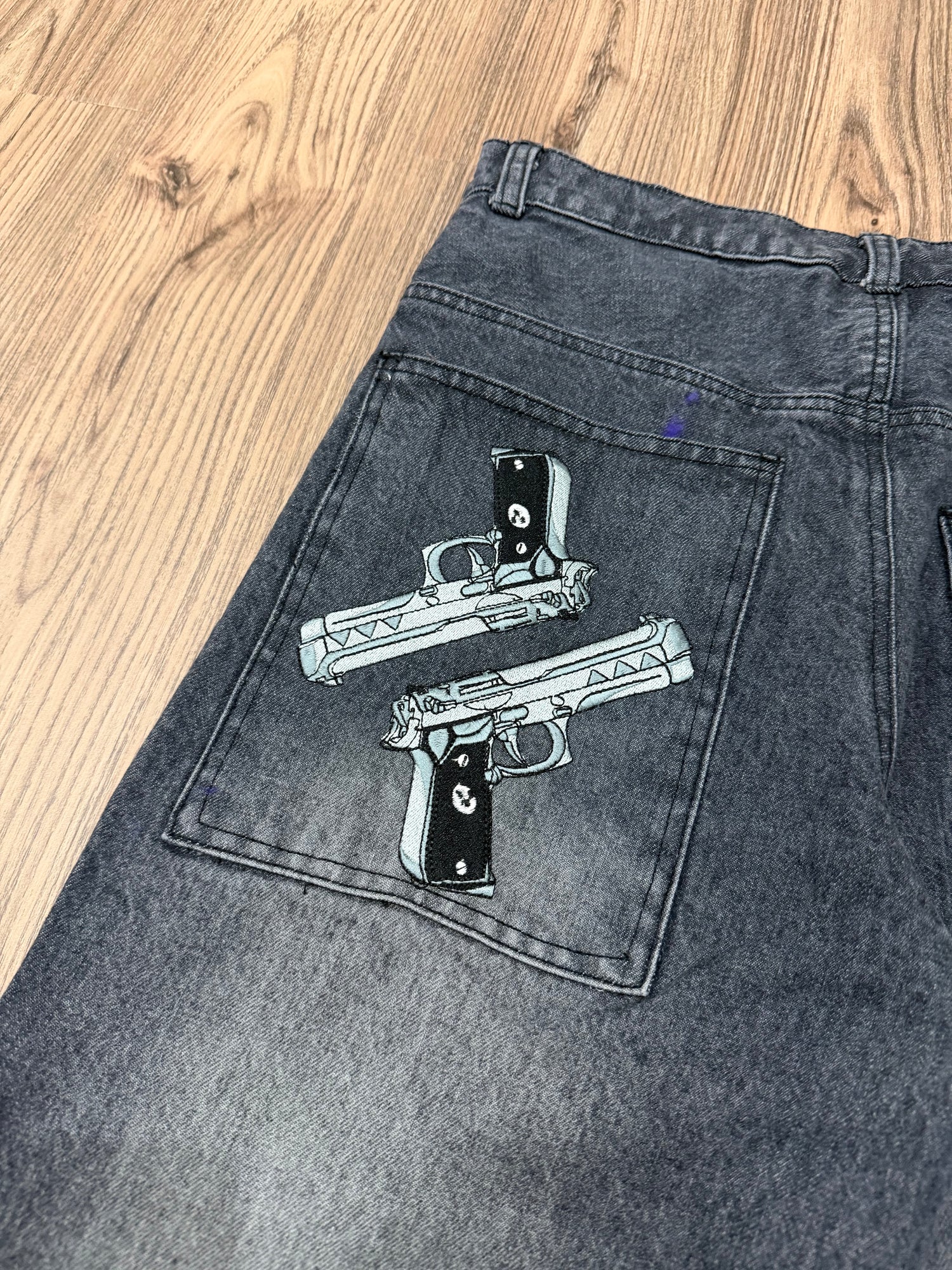 DEATH THE KID (DENIM) + FREE ITEM (READ DESCRIPTION)