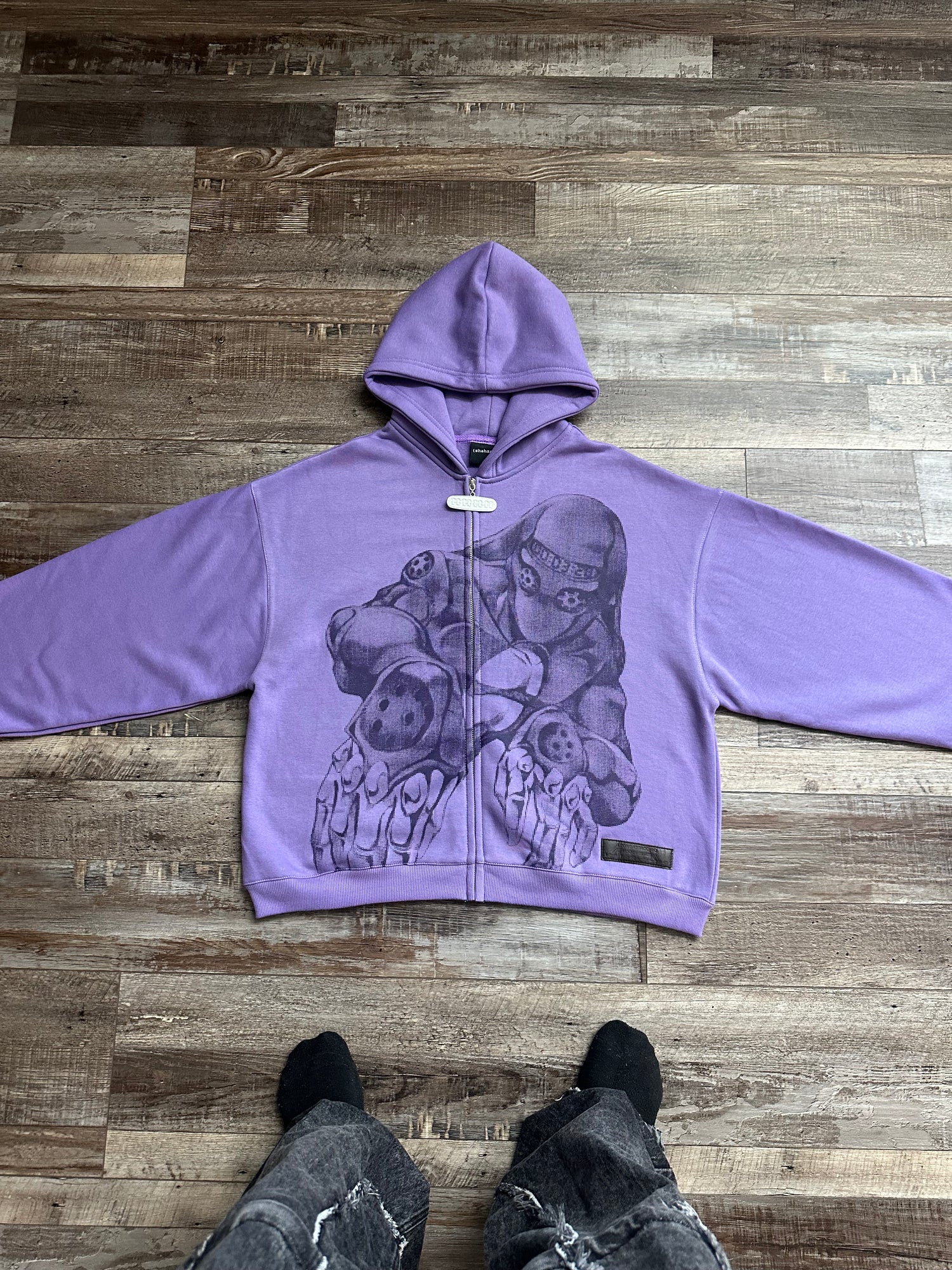 MOODY BLUES ZIP-UP + FREE ITEM (READ DESCRIPTION)