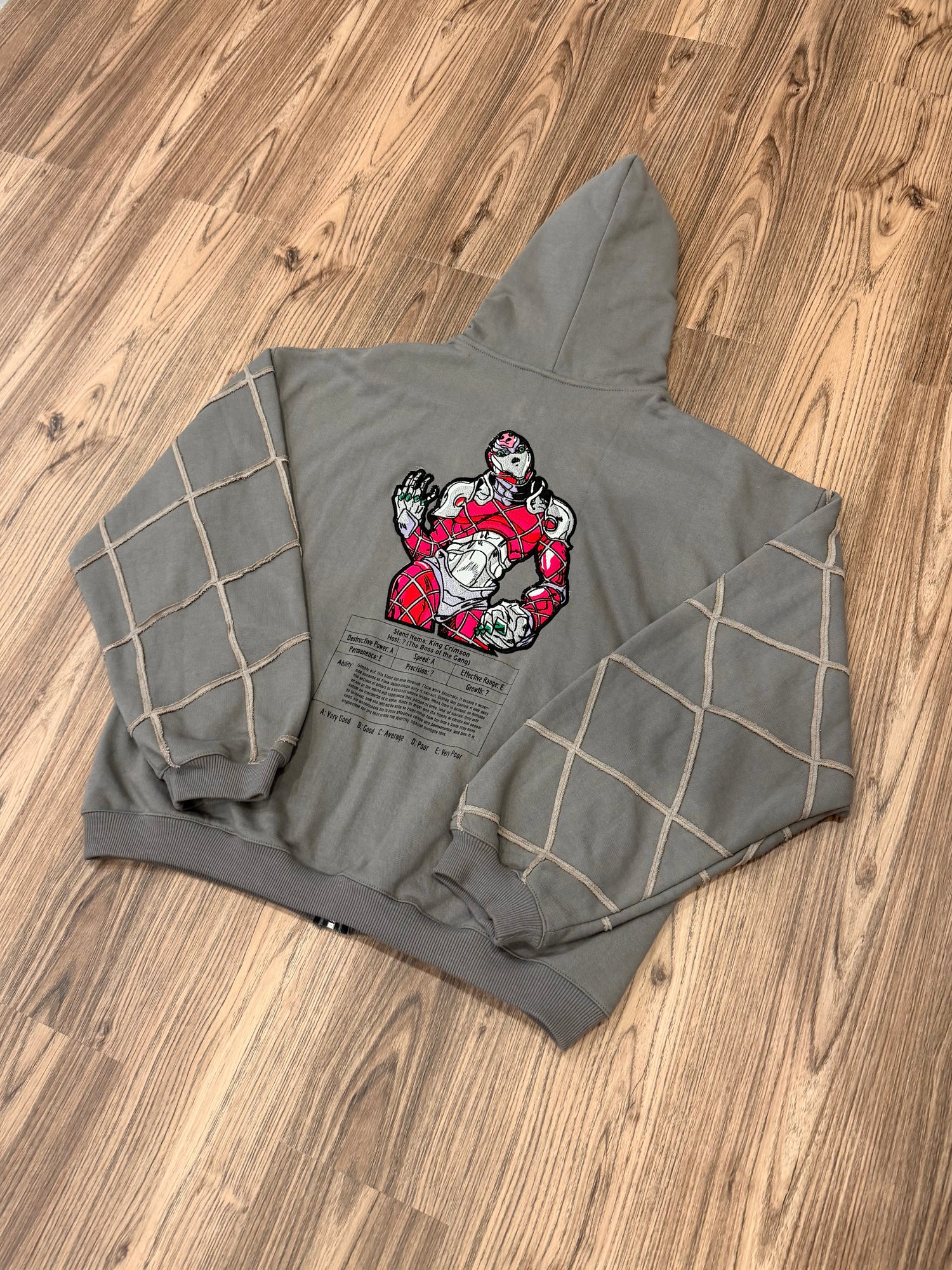 KING CRIMSON (ZIP-UP) + FREE ITEM (READ DESCRIPTION)