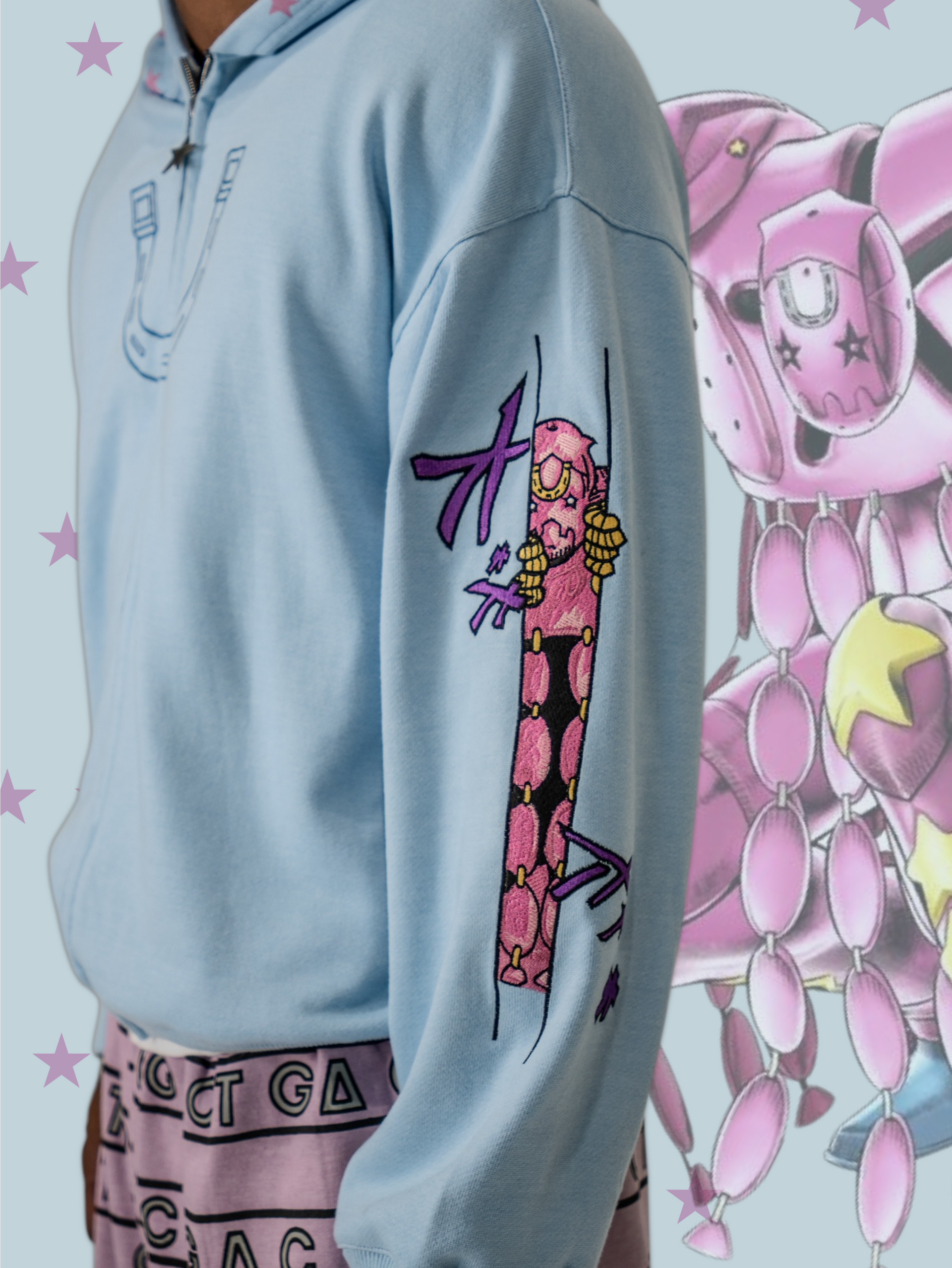 服/ファッション who's who chico,archives,NICE CLAP JOHNNY JOESTAR ZIP-UP + FREE ITEM (READ DESCRIPTION) – SHAHZAD